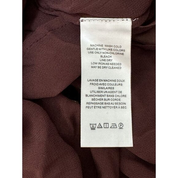 Free People Sz M Sonja Skirt Tank Set Maxi Brown Velvet Floral Boho Festival New - Picture 7 of 10